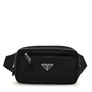 PRADA Re-Nylon and Saffiano leather belt bag